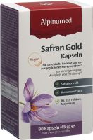 Produktbild von Alpinamed Safran Gold Kapseln 90 Stück