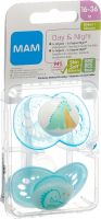 Produktbild von Mam Day & Night Nuggi Sil 16-36m 2xorig 1xnight