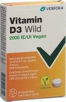 Produktbild von Vitamin D3 Wild Kautabletten 2000 IE Vegan 60 Stück