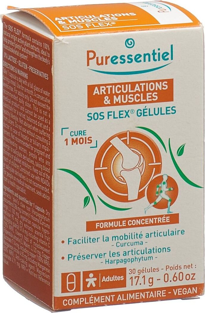 Puressentiel Joint & Muscle SOS Flex Capsules 30 Capsules in der Adler