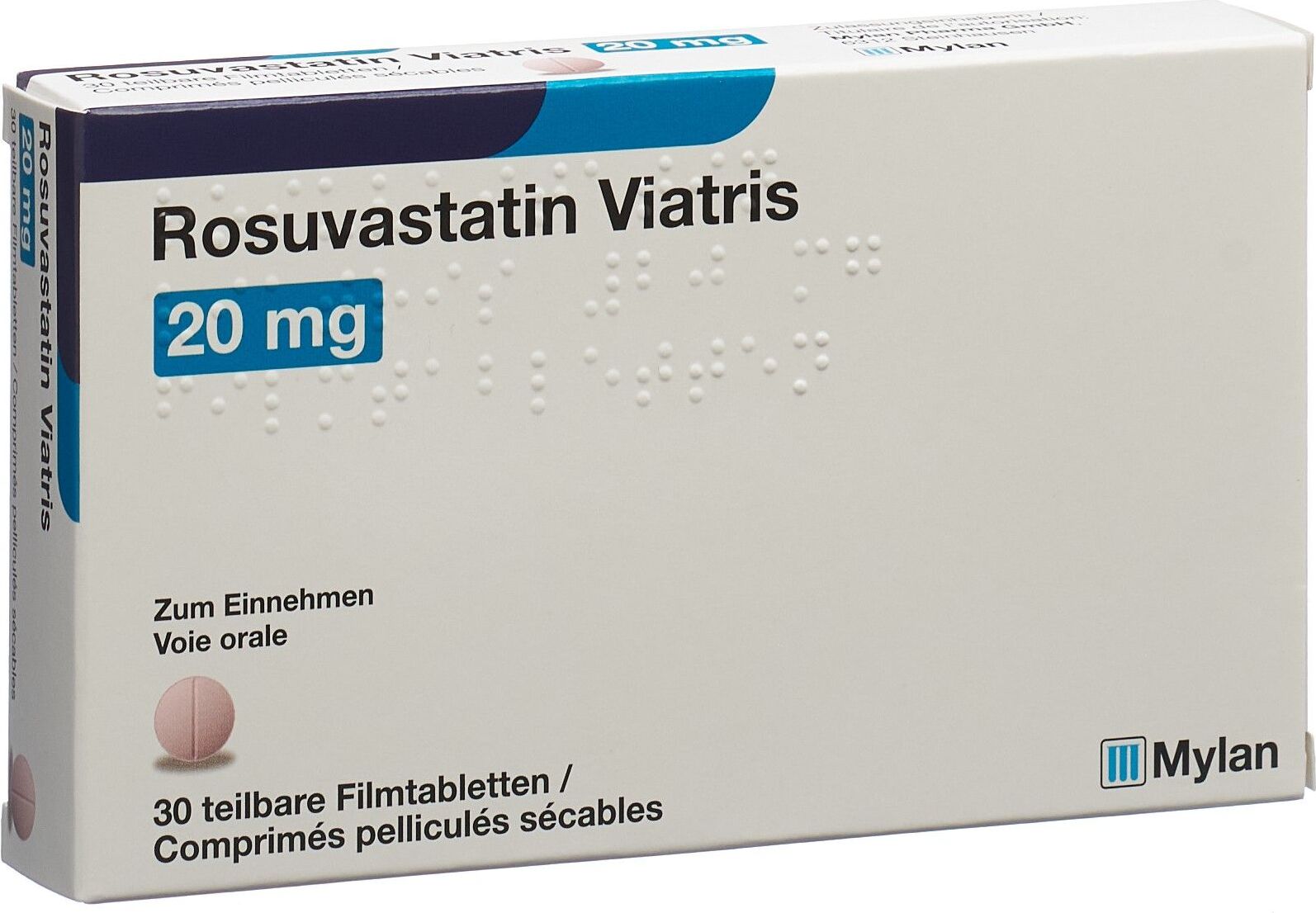 Rosuvastatin Viatris Filmtabletten 20mg 30 Stück in der Adler Apotheke