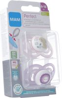 Produktbild von Mam Perfect Nuggi Silikon 6-16m Girl