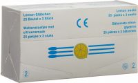 Produktbild von Applimed Wattestäbchen Lemon Glycerine 25x 3 Stück