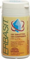 Produktbild von Erbasit basische Mineralsalz-Tabletten mit Kräutern Dose 128 Stück