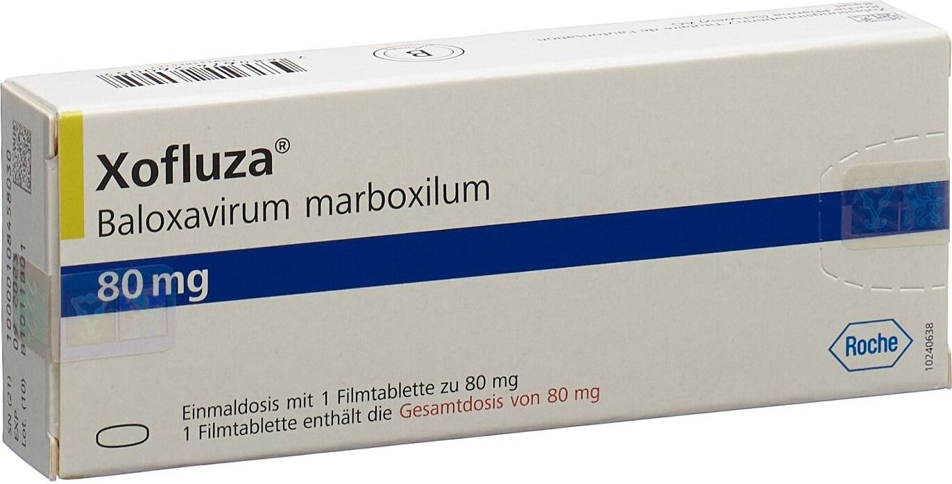 Xofluza Filmtabletten 80mg in der Adler Apotheke