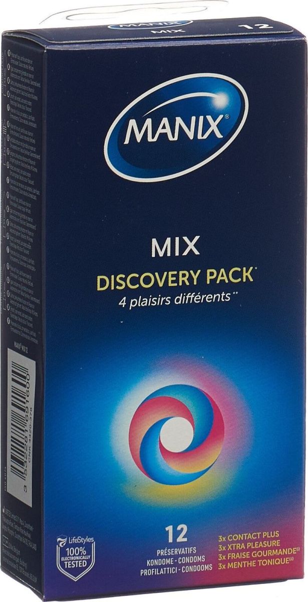 Manix Mix Präservative 12 Stück in der Adler Apotheke