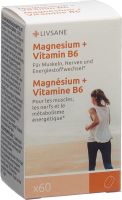 Produktbild von Livsane Magnesium + Vitamin B6 Tabletten Dose 60 Stück