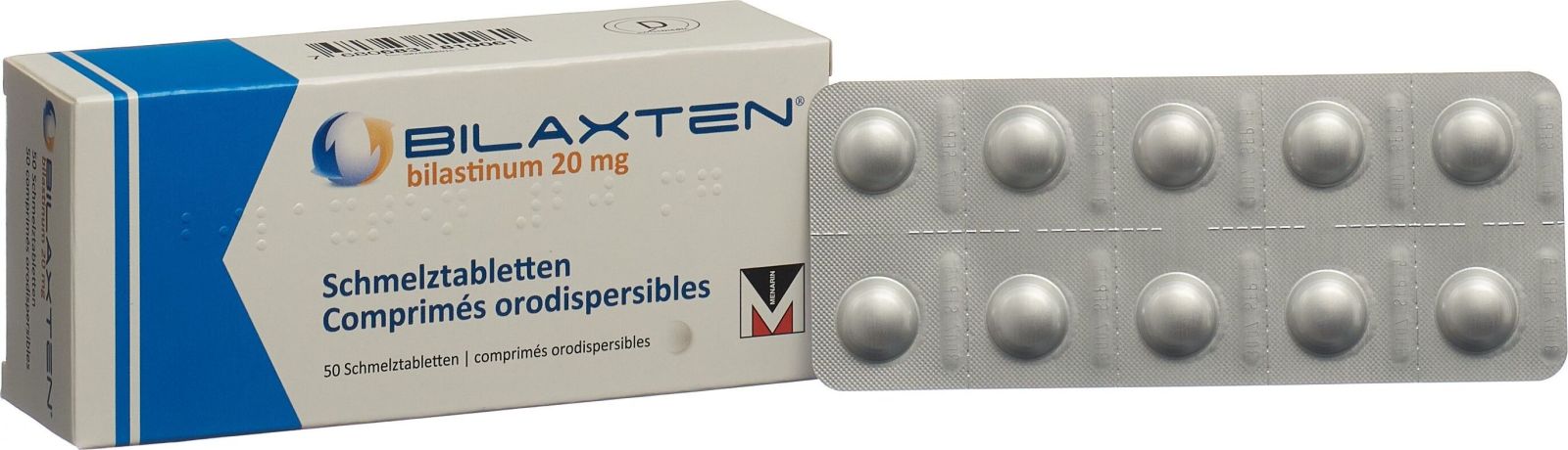Bilaxten Schmelztabletten 20mg 50 Stück in der Adler Apotheke