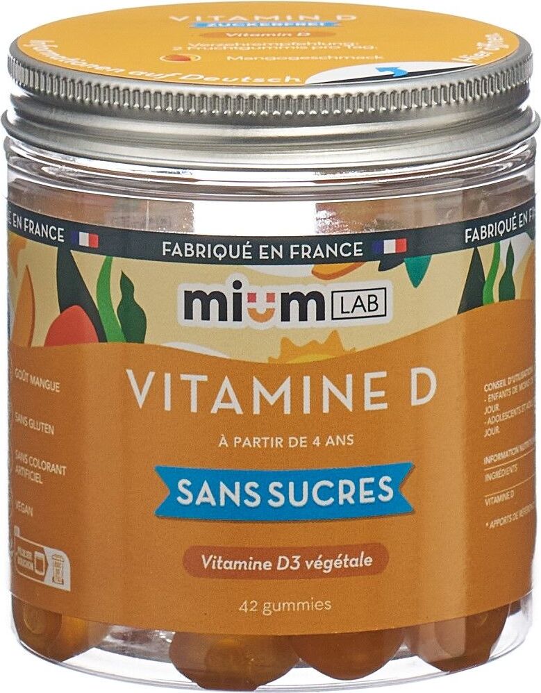 Miumlab Gummies Vitamin D Dose 42 Stück in der Adler Apotheke