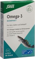 Produktbild von Salus Omega-3 Kompakt Seelachsoel Kapseln 30 Stück