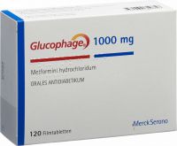 Immagine del prodotto Glucophage 1000 Filmtabletten 1000mg 120 Stück