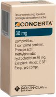 Produktbild von Concerta Tabletten 36mg 30 Stück