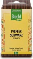 Produktbild von Brecht Pfeffer Schwarz Gemahlen Bio Ref Beutel 40g