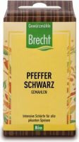 Produktbild von Brecht Pfeffer Schwarz Gemahlen Bio Ref Beutel 40g