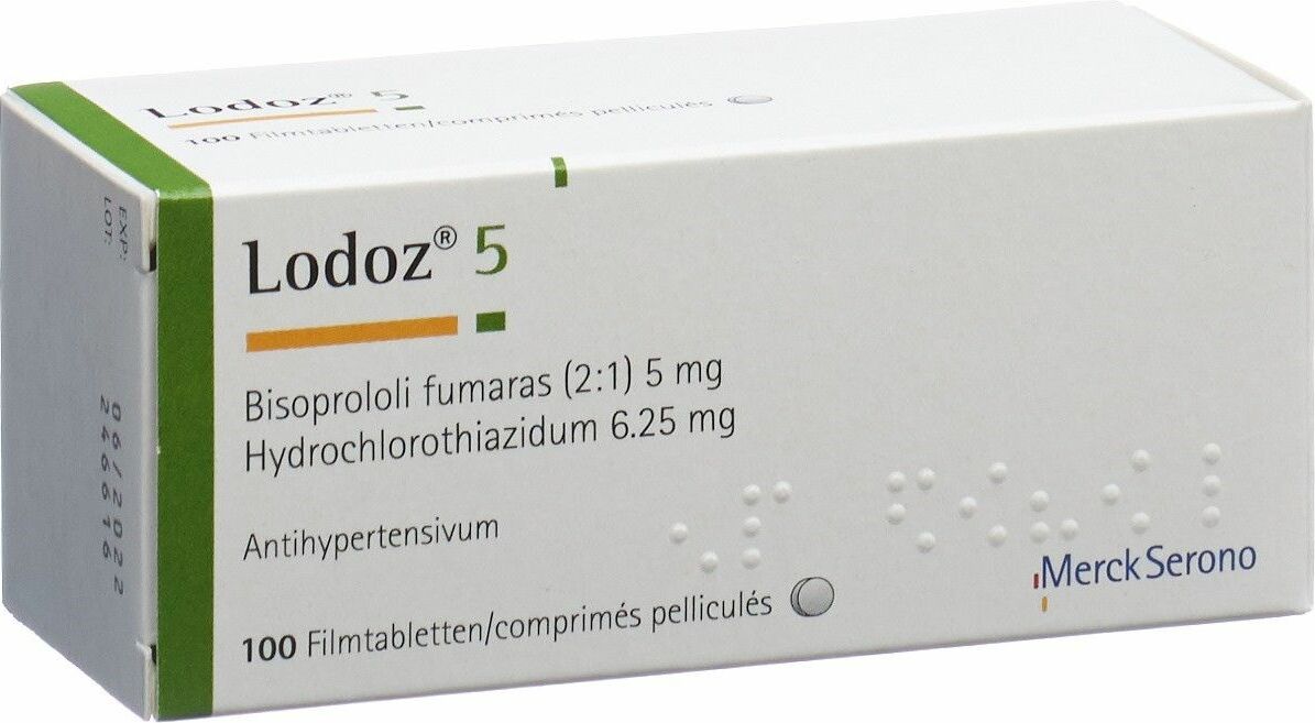 Lodoz Filmtabletten 5mg 100 Stück in der Adler Apotheke