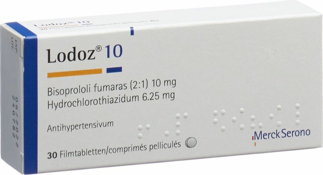 Lodoz 10 Filmtabletten 10/6.25mg 30 Stück in der Adler Apotheke