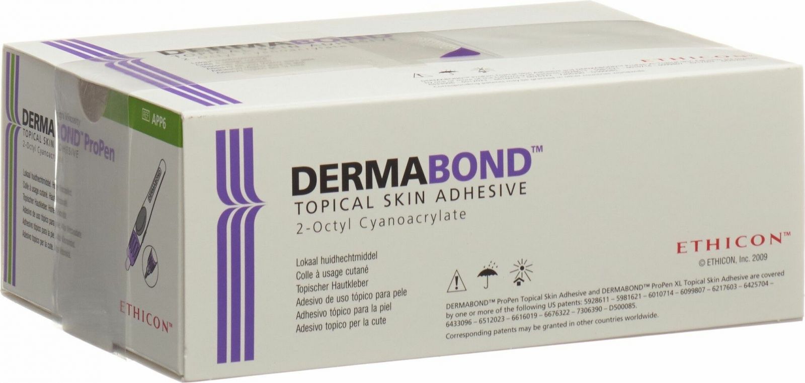 Dermabond Topical Skin Adhesive Hautkleber 6x 0.5ml in der Adler Apotheke