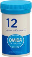 Image du produit Omida Schüssler Nr. 12 Calcium Sulfuricum Tabletten D6 100g