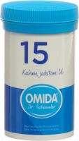 Produktbild von Omida Schüssler No15 Kal Jod Tabletten D 6 100g