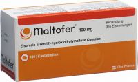 Image du produit Maltofer Kautabletten 100mg 100 Stück