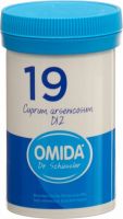 Produktbild von Omida Schüssler Nr. 19 Cuprum Arsenicosum Tabletten D12 100g