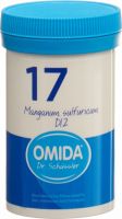 Product picture of Omida Schüssler Nr. 17 Manganum Sulfuricum Tabletten D12 100g