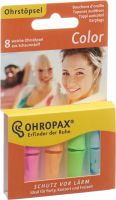 Produktbild von Ohropax Color Gehörschütze aus Schaumstoff 8 Stück