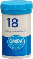 Produktbild von Omida Schüssler Nr. 18 Calcium Sulfuratum Tabletten D12 100g