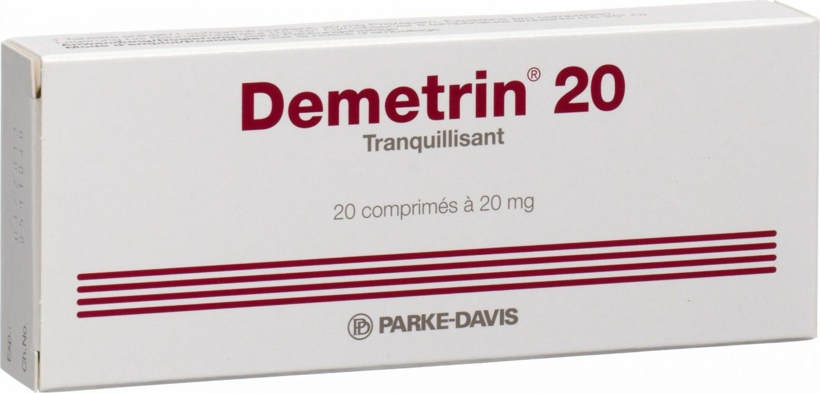 Demetrin Tabletten 20mg 20 Stück in der Adler Apotheke