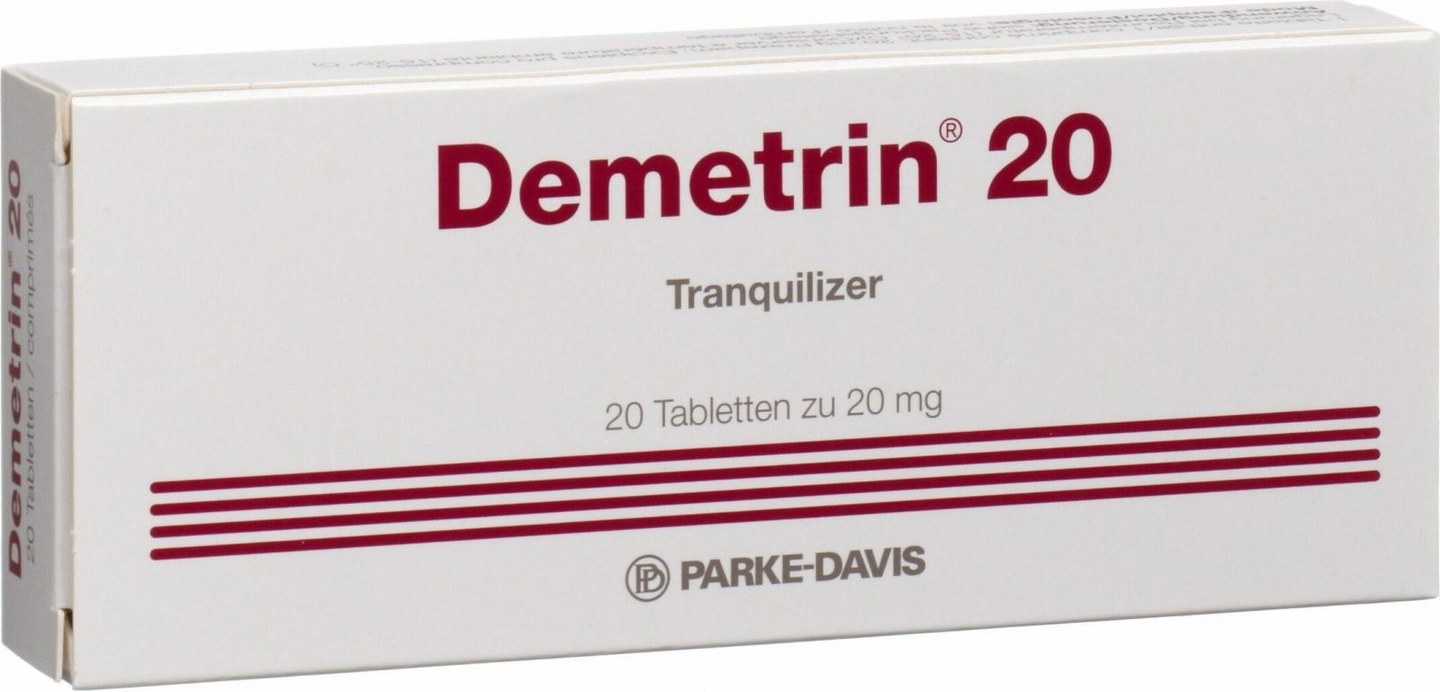 Demetrin Tabletten 20mg 20 Stück in der Adler Apotheke