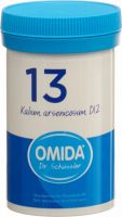 Product picture of Omida Schüssler Nr. 13 Kalium Arsenicosum Tabletten D12 100g