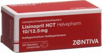 Immagine del prodotto Lisinopril HCT Helvepharm Tabletten 10/12.5 100 Stück