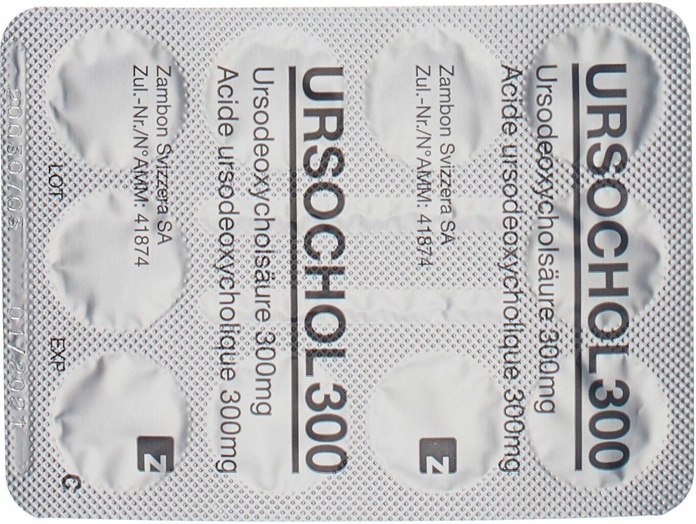 Ursochol Tabletten 300mg 20 Stück in der Adler Apotheke