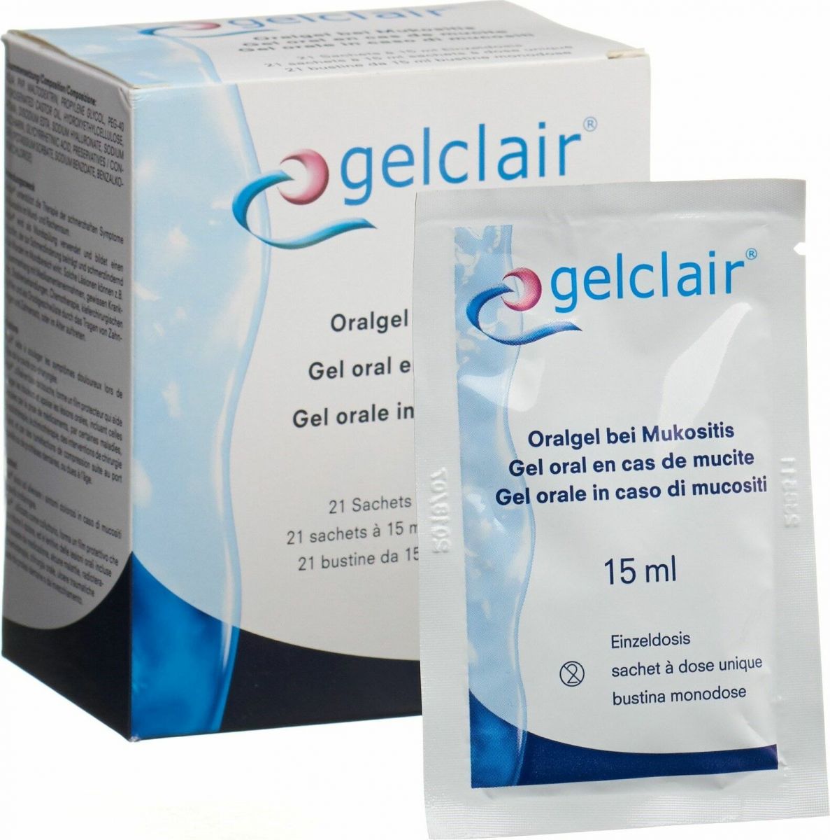 Gelclair Gel 21 15ml in der Adler Apotheke