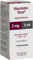 Produktbild von Vincristin Teva Injektionslösung 2mg/2ml Durchstechflasche 2ml