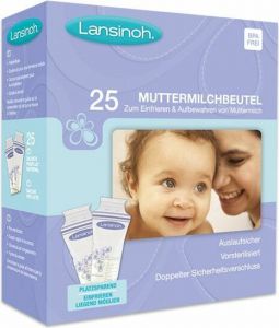Produktbild von Lansinoh Muttermilchbeutel 25 Stück
