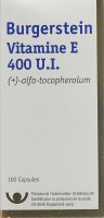 Produktbild von Burgerstein Vitamin E 400 I.E. 100 Kapseln