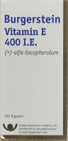 Produktbild von Burgerstein Vitamin E 400 I.E. 100 Kapseln