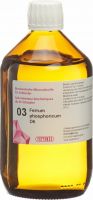 Produktbild von Phytomed Schüssler Nr. 3 Ferrum Phos Dil D 6 500ml
