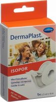 Product picture of Dermaplast Isopor Fixierpflaster 10mx2.5cm Weiss mit Dispenser