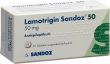 Produktbild von Lamotrigin Sandoz Disp Tabletten 50mg 56 Stück