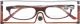 Produktbild von Nicole Diem Lesebrille Cannes Braun 1.5