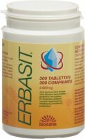 Produktbild von Erbasit basische Mineralsalz-Tabletten mit Kräutern ohne Lactose Dose 300 Stück
