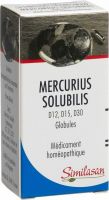 Produktbild von Similasan Mercurius Solub Globuli D12/d15/d30 15g