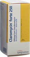 Produktbild von Claromycin Forte Suspension 250mg/5ml 100ml