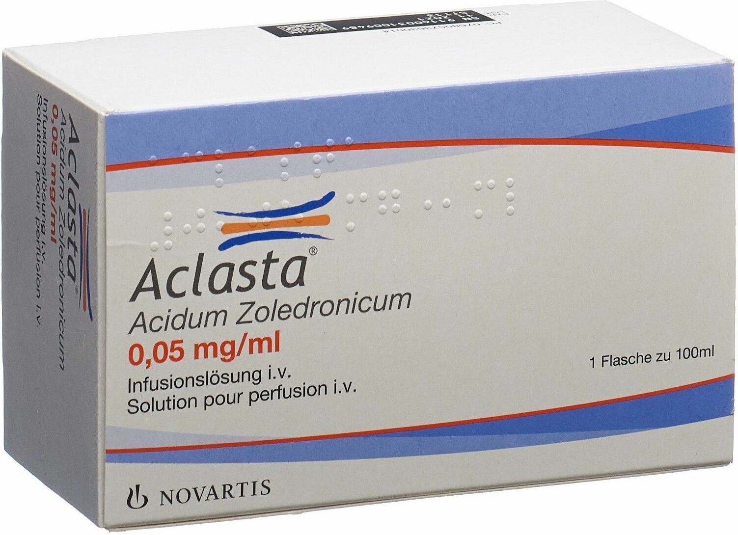 Aclasta Infusionslösung 5mg/100ml Ampullen 100ml in der Adler Apotheke