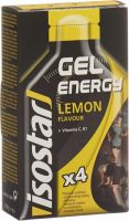 Produktbild von Isostar Energy Gel Zitrone 4 Beutel 35g