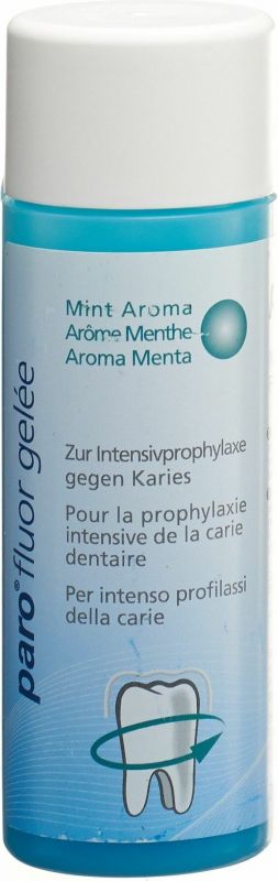 Paro Fluor Gelee Natriumfluorid Mint Flasche 200ml in der Adler Apotheke