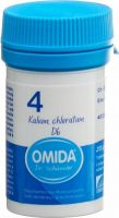 Product picture of Omida Schüssler Nr. 4 Kalium Chloratum Tabletten D6 20g