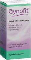 Produktbild von Gynofit Befeuchtungs Vaginalgel 6x 5ml